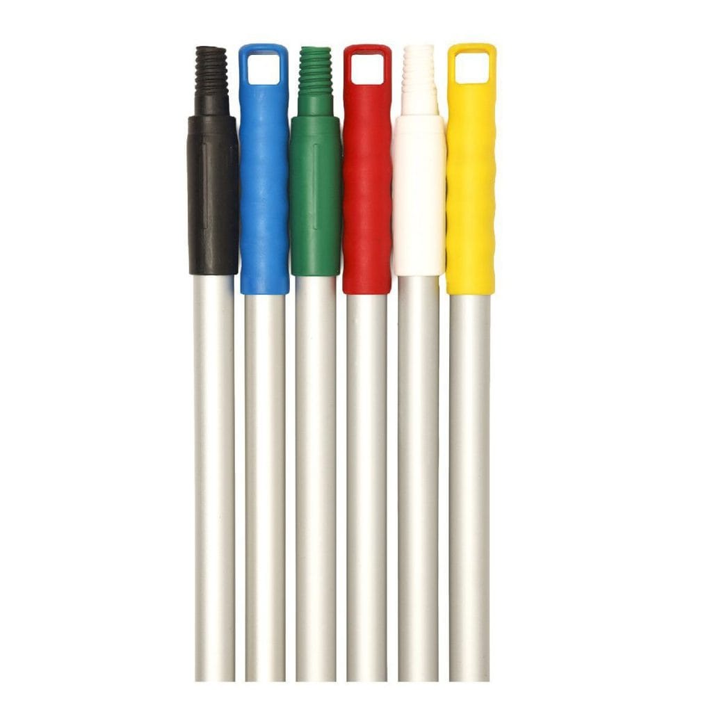 ARROW HANDLE – HD HYGIENE PLASTIC MOULDED – THREAD 25MM X 1.3M