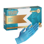 Golden Hands™ Blue Nitrile Gloves
