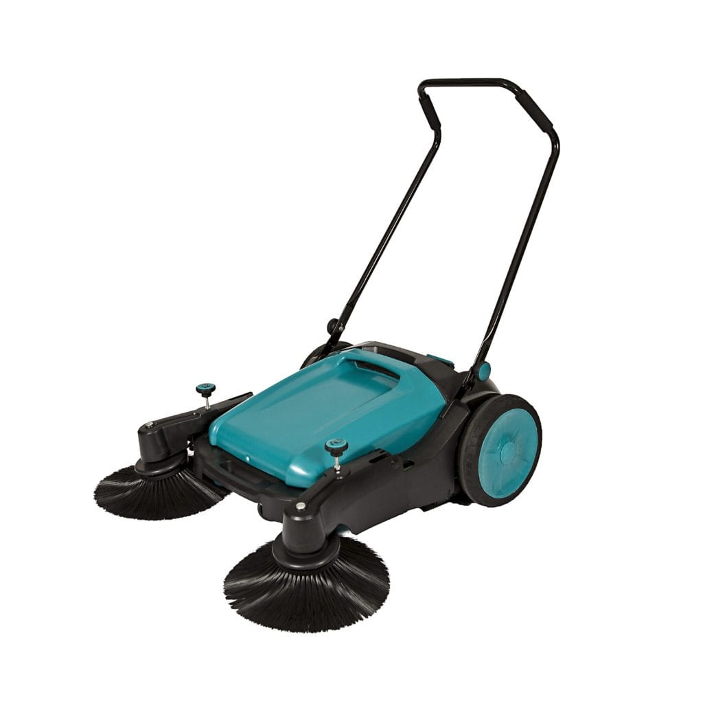 PUSH SWEEPER MANUAL BLUE