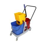 E-LINE 50LT DOUBLE BUCKET & WRINGER