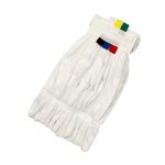 MICROFIBRE FAN MOP HEAD ONLY – WHITE LINT-FREE WITH TAGS