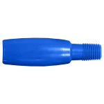 PRISM HANDLE WITH MOULDED PLASTIC THREAD