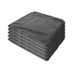 WHEELIE BIN LINERS BLACK 40mic (100) 1200mm x 1350mm